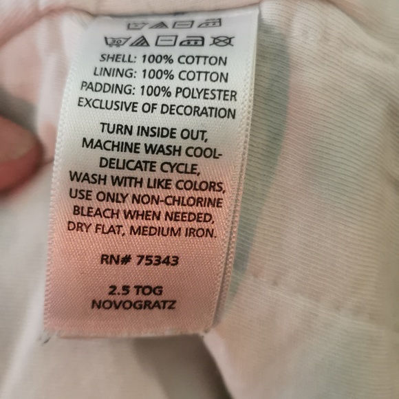 Novogratz 2.5 tog 0-6month Sleep Sack - Picture 5 of 5